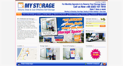 Desktop Screenshot of mystorageasia.com